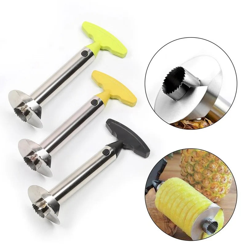 Stainless Steel Slicer, Peeler, Cutter – Ultimate Kitchen Fruit Tool and Cooking Gadget