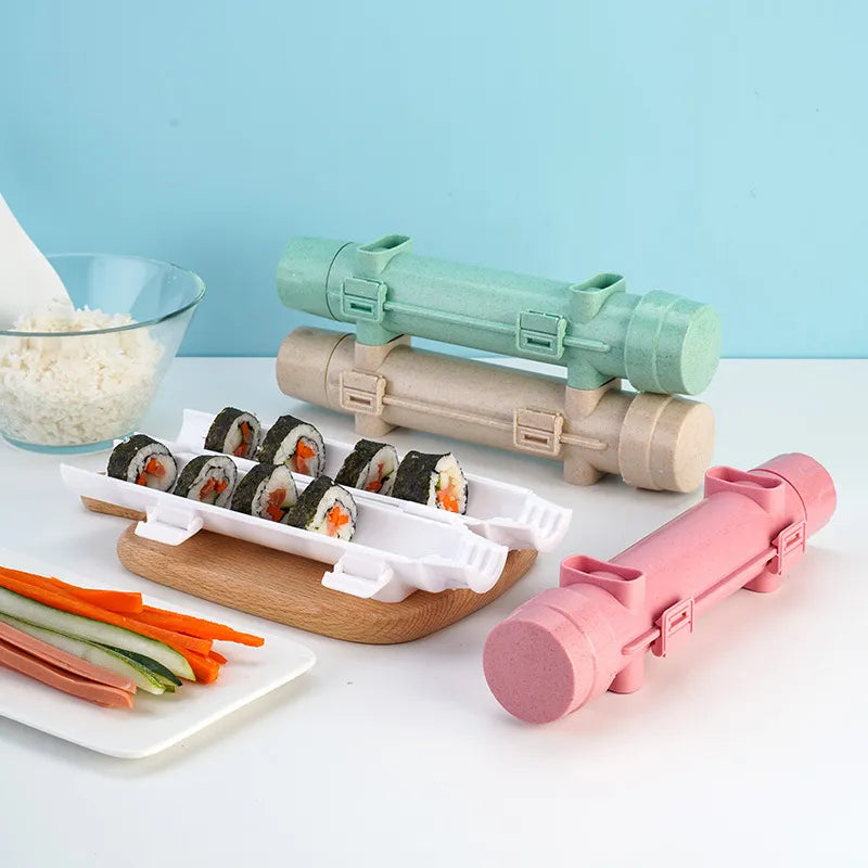 Bestselling Quick Sushi Maker Roller with Rice Mold – Ultimate DIY Device for Crafting Perfect Rolls – Kitchen Innovation at Its Finest