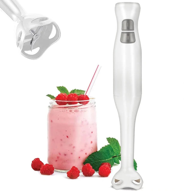Electric Immersion Hand Blender – Mixer, Chopper, Ice Crusher with 2-Speed Control for Effortless Culinary Mastery – Your All-in-One Kitchen Essential